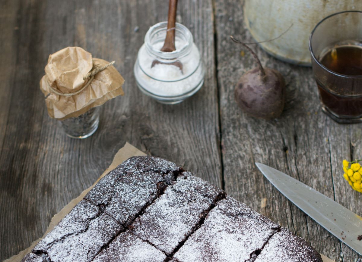 brownie z buraka