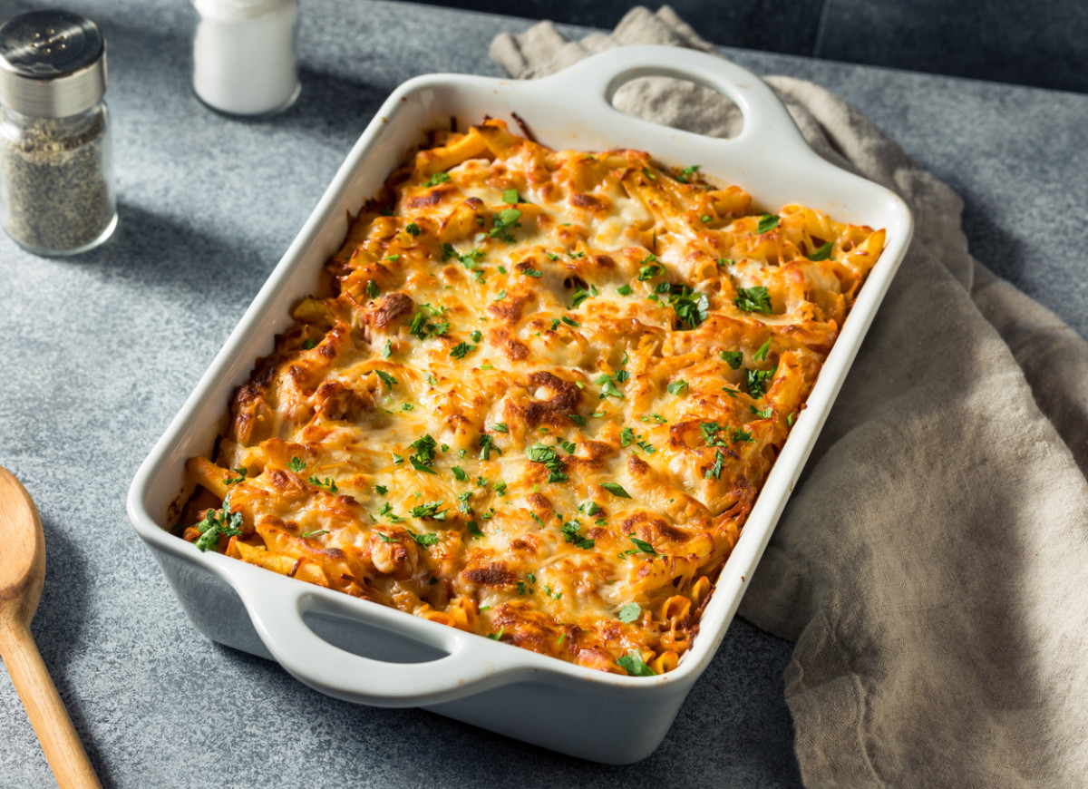 Zapiekanka makaronowa z tuńczykiem