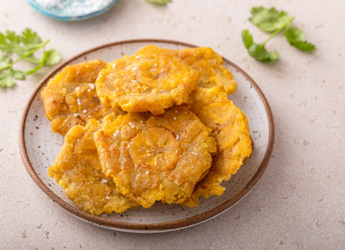 Patacones – placki z plantanów