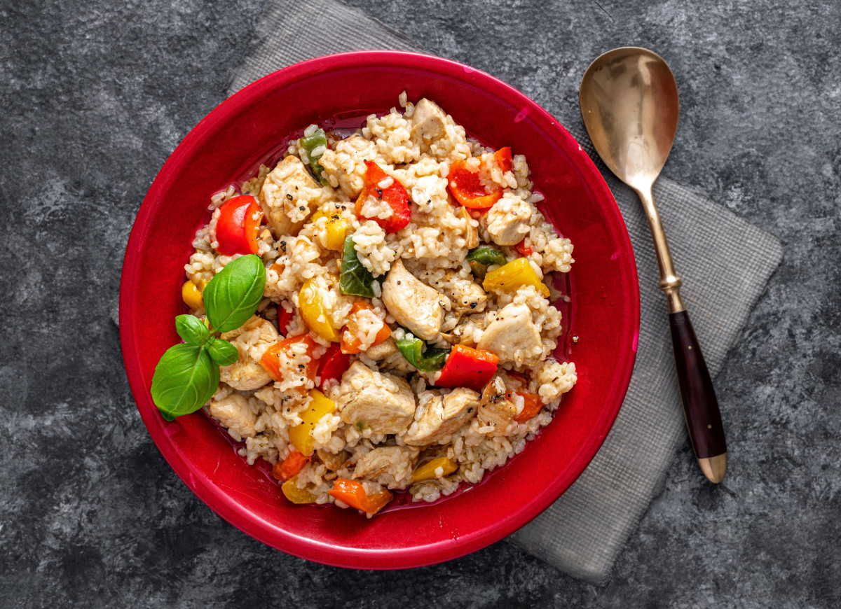 Risotto z kurczakiem