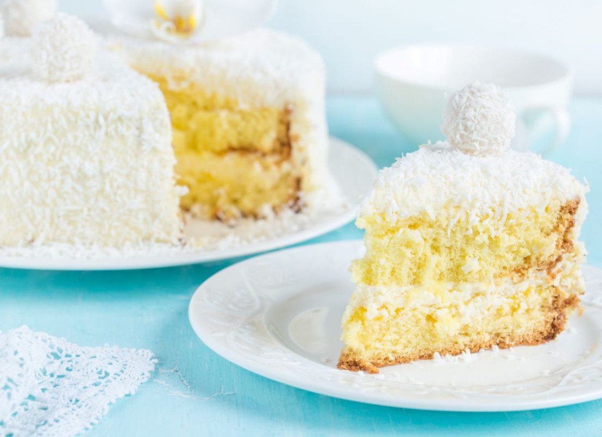 Ciasto rafaello na biszkopcie