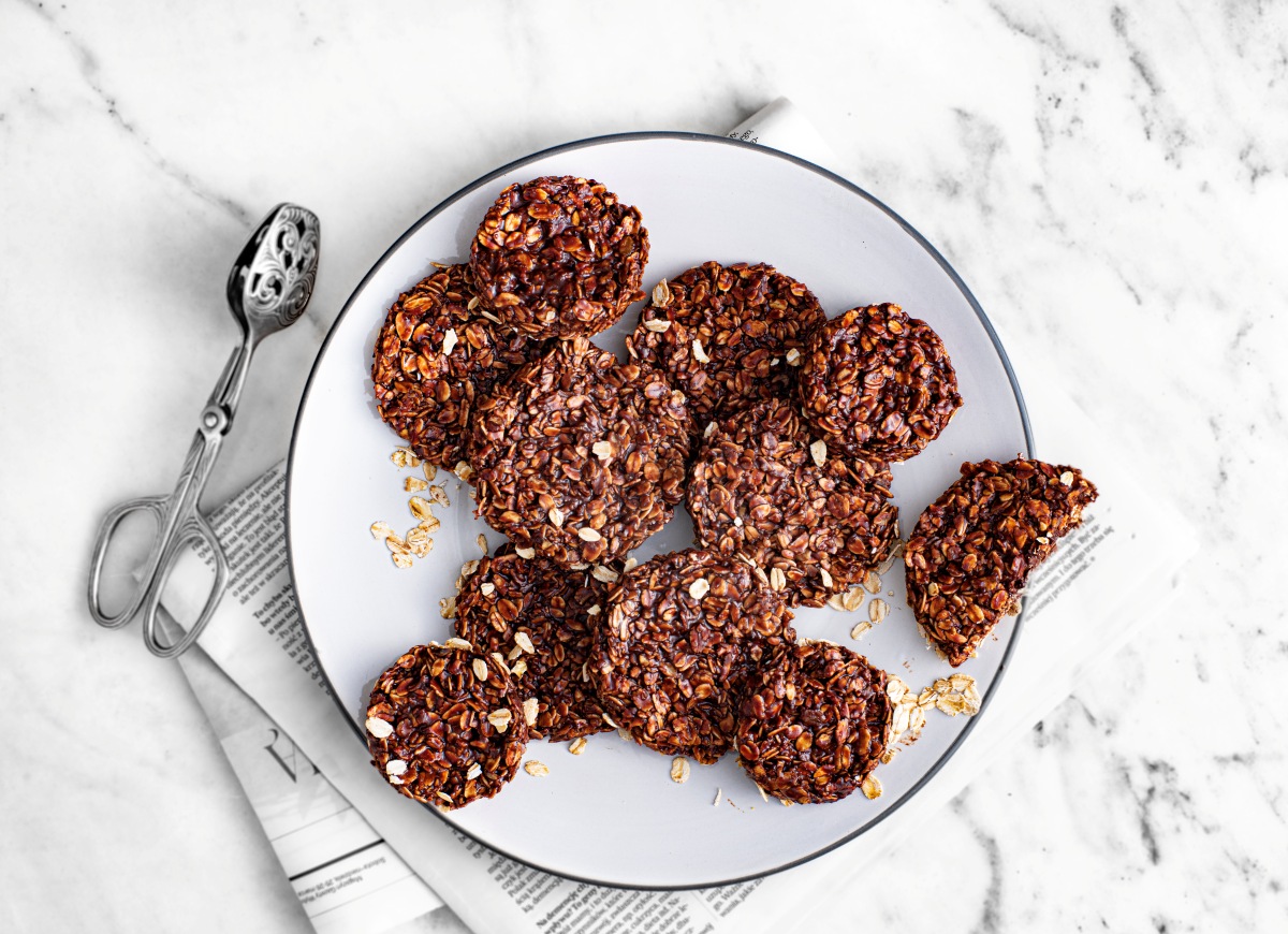 Ciasteczka owsiane bez pieczenia