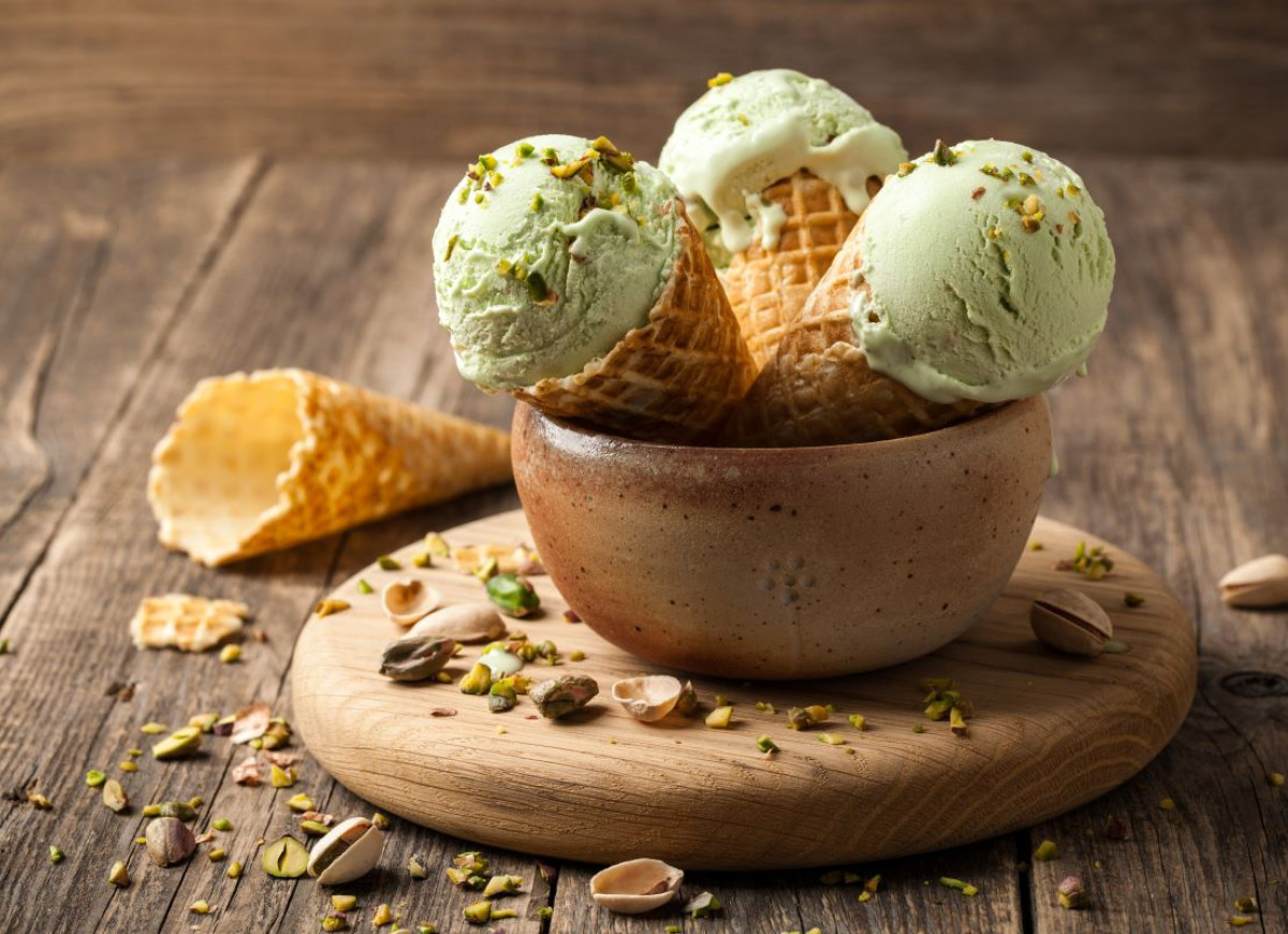 lody pistacjowe