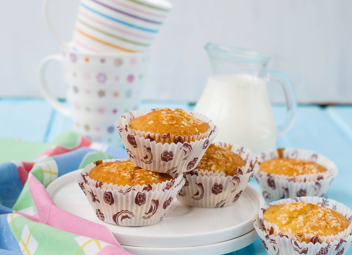Muffinki kokosowe