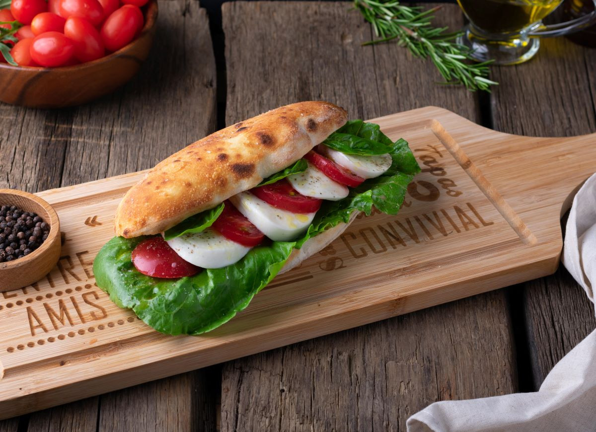 Panuozzo - pieczywo z ciasta na pizzę