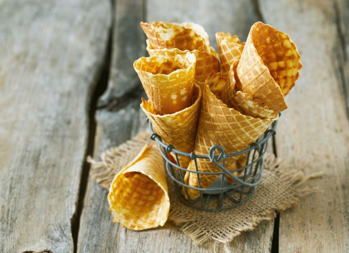 Wafelki do lodów
