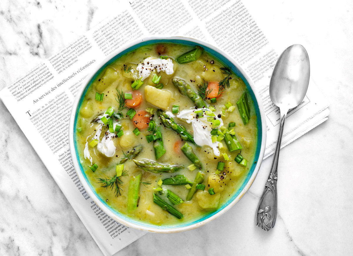 Zupa szparagowa