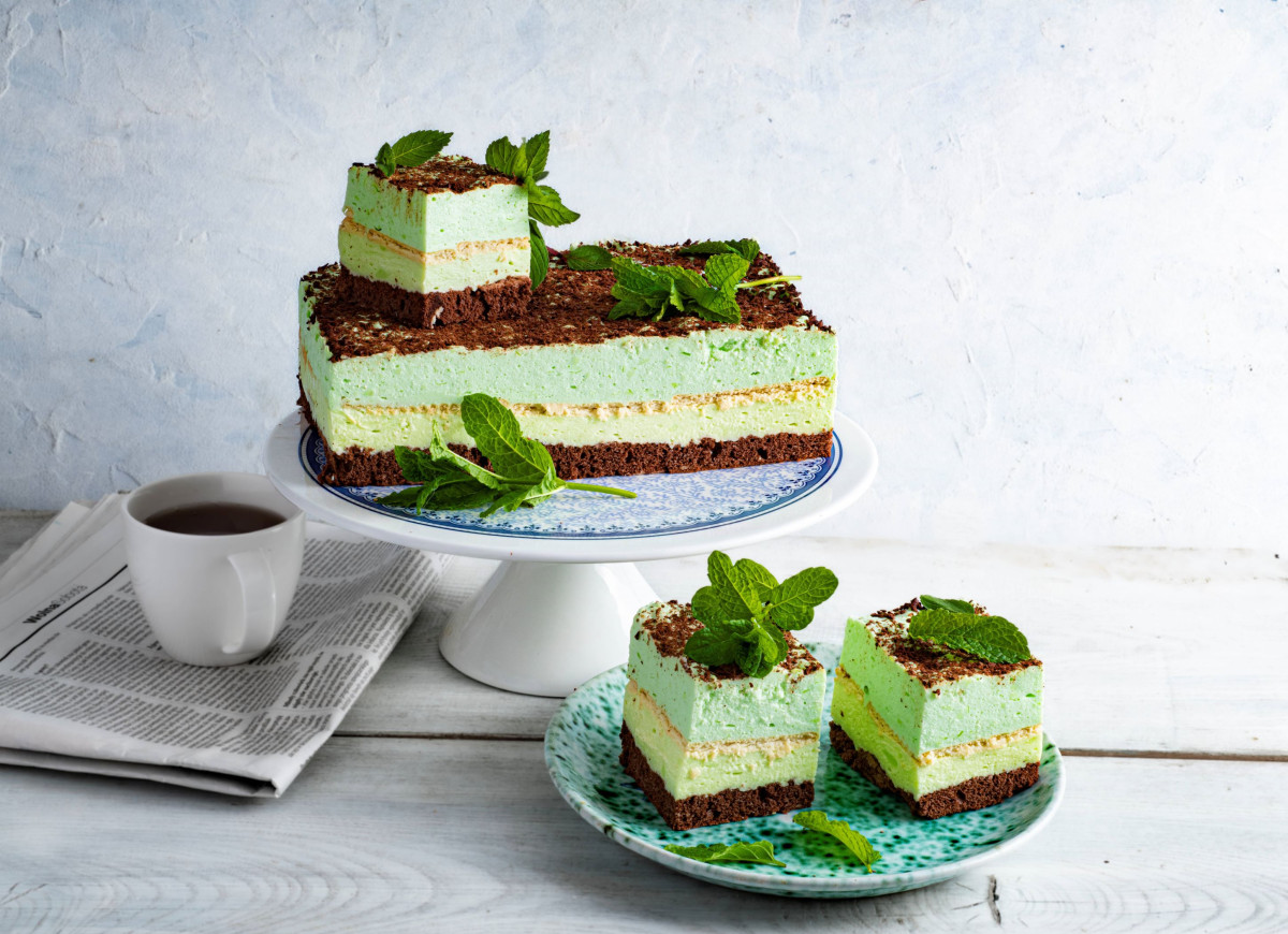 Ciasto miętowe