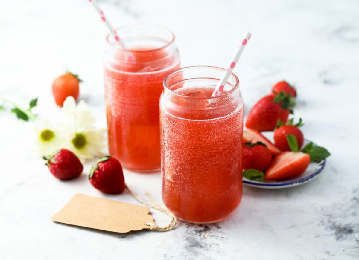 Lemoniada truskawkowa