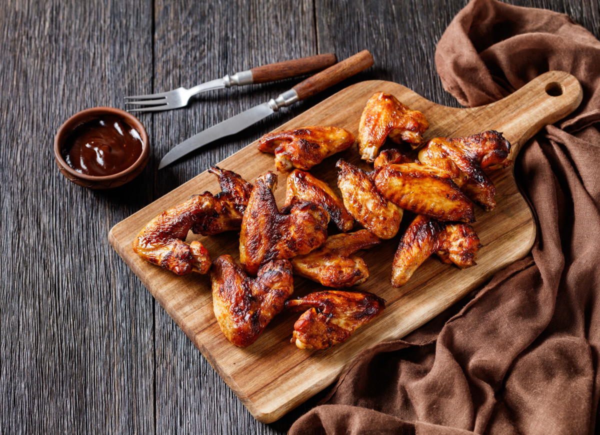 Skrzydełka z grilla