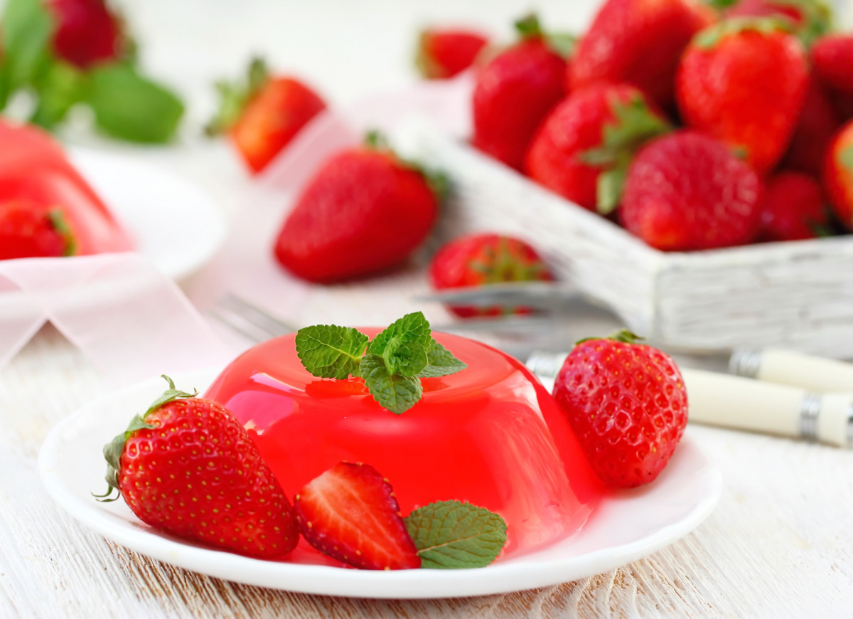 Galaretka truskawkowa