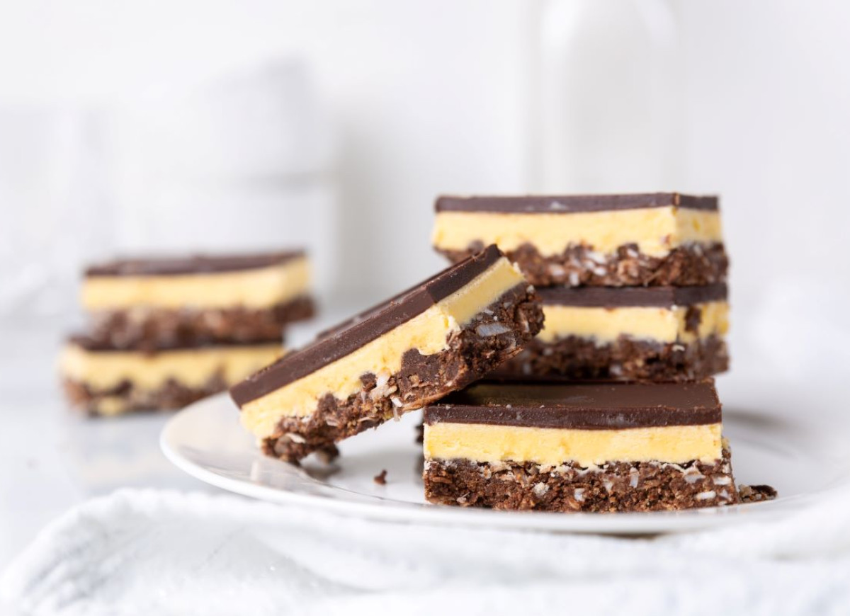 Nanaimo bars – kanadyjskie batoniki