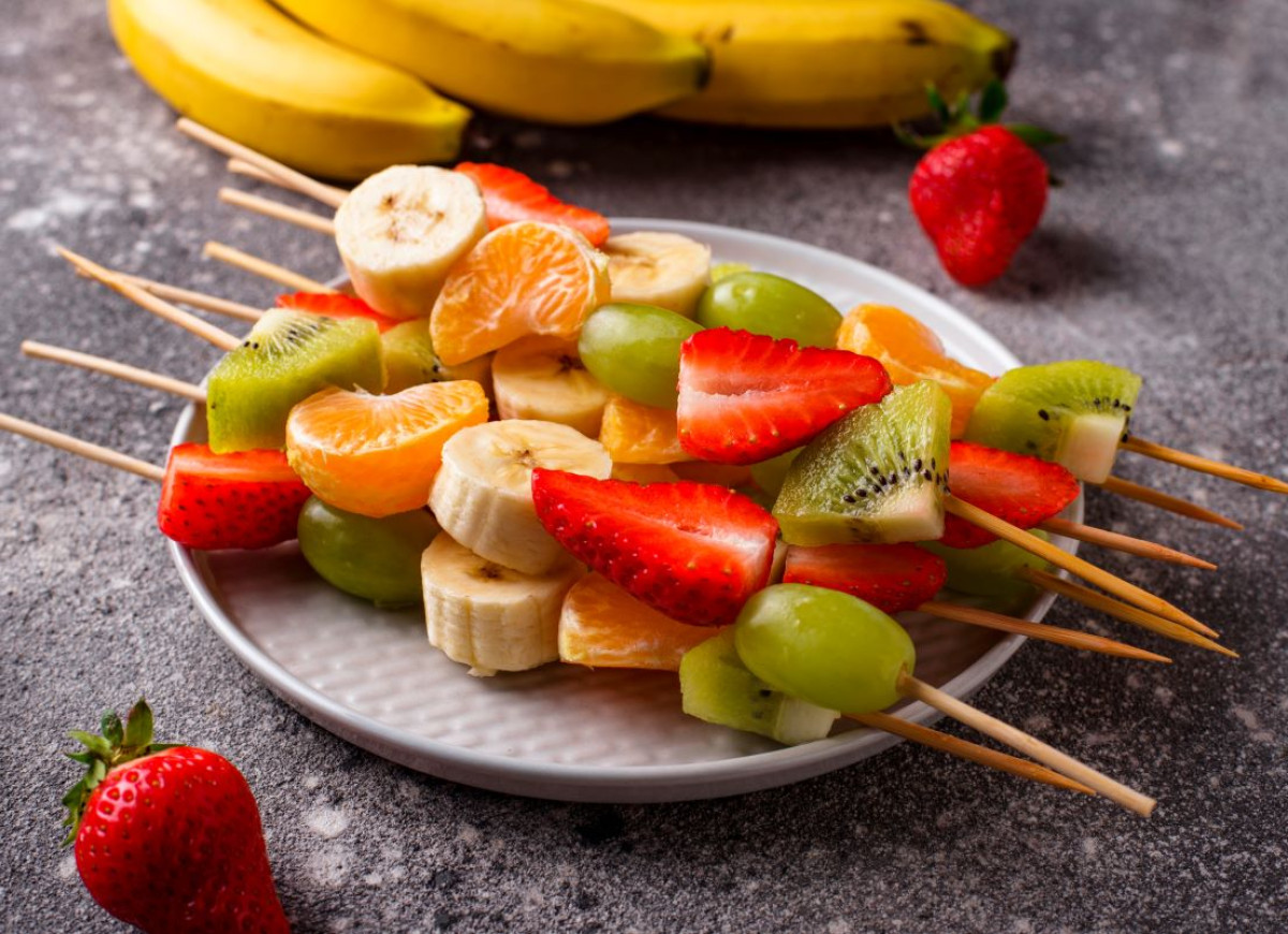 Szaszłyki owocowe