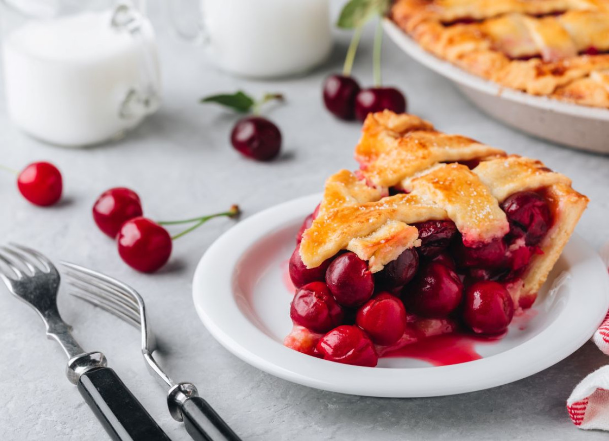 Tarta z czereśniami