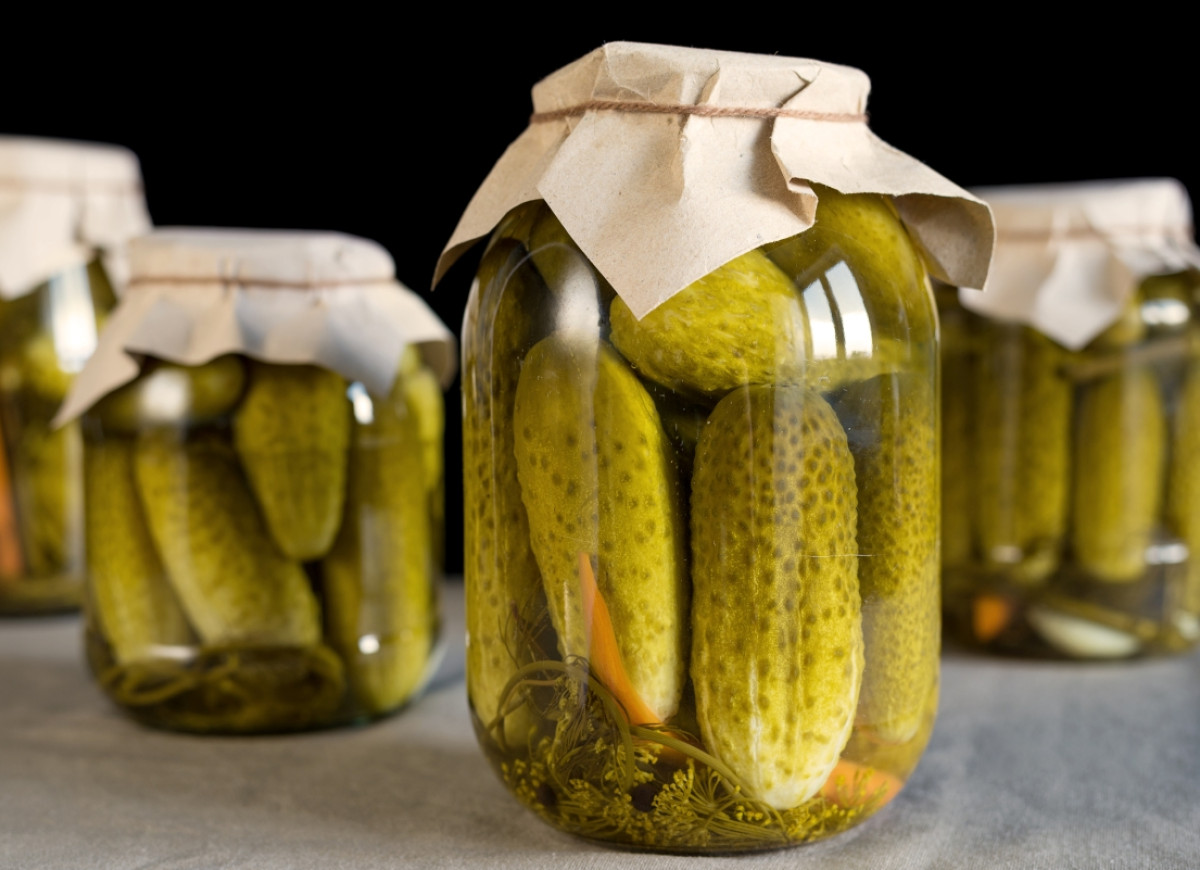 Ogórki w miodzie