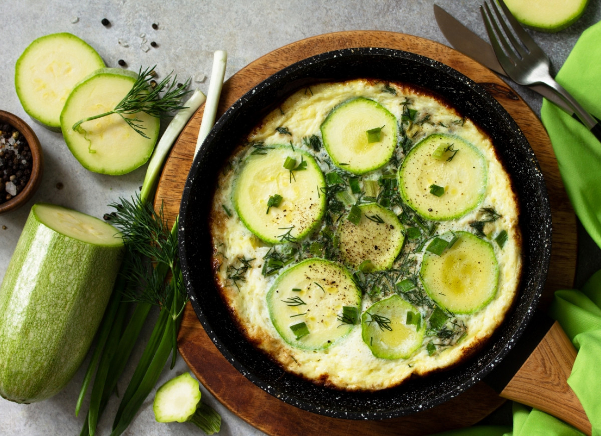 Omlet z cukinią