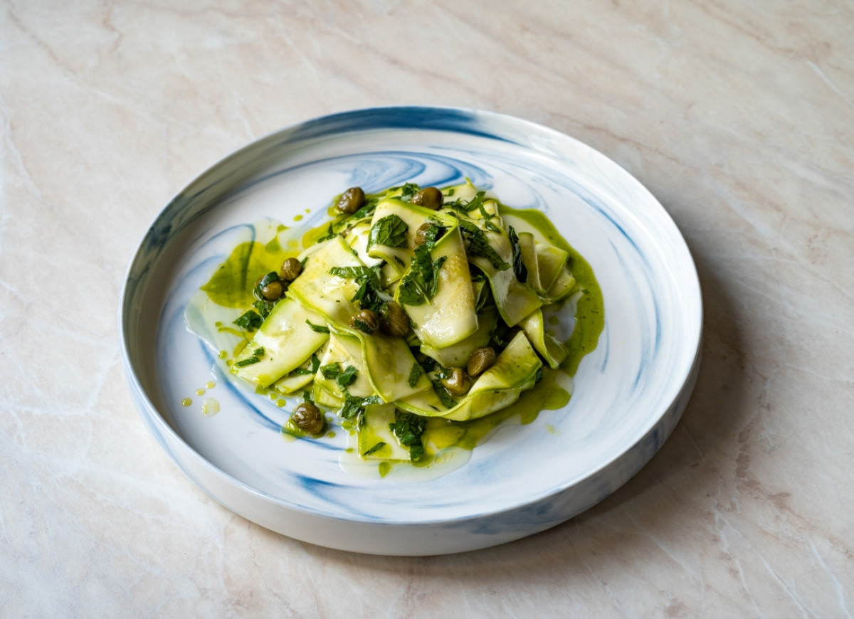 Tagliatelle z cukinii