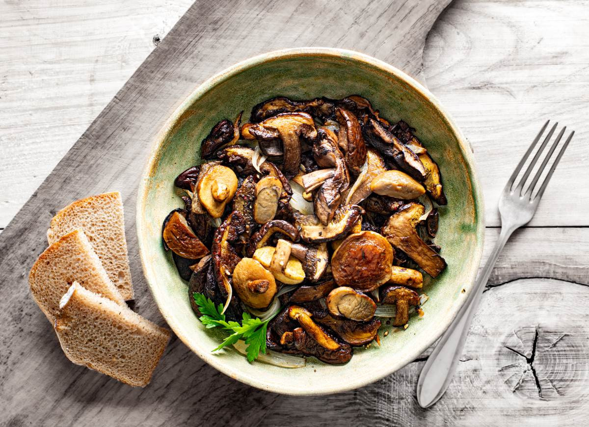 Grzyby smażone