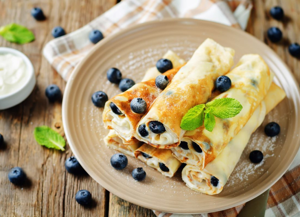 Naleśniki z borówkami