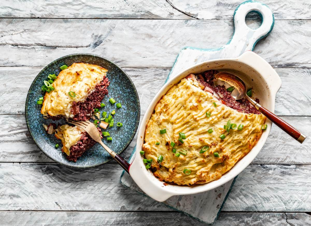 Zapiekanka z kaszanki