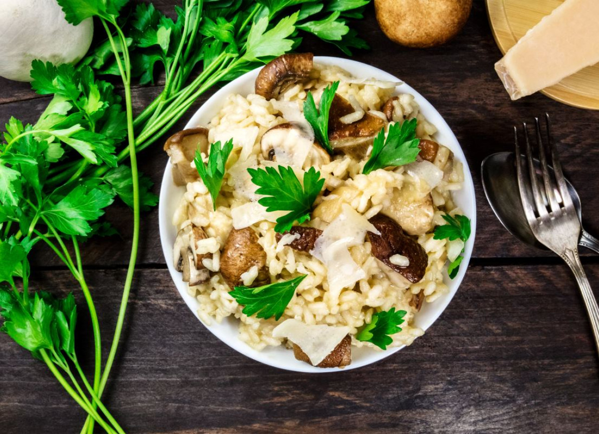 Risotto z grzybami