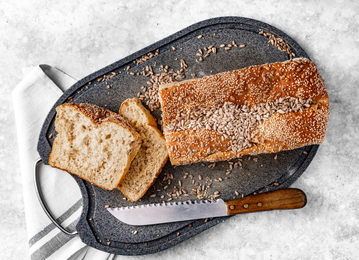 chleb orkiszowy na drożdżach