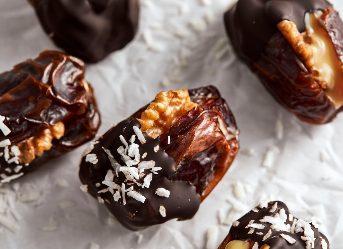 Daktyle z czekoladą - wegańskie i pyszne