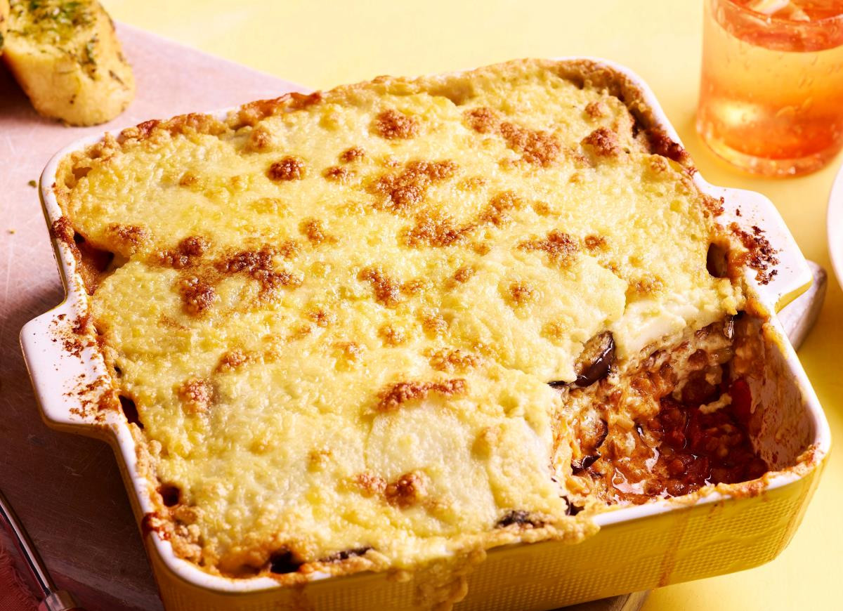 Prosta wegańska musaka