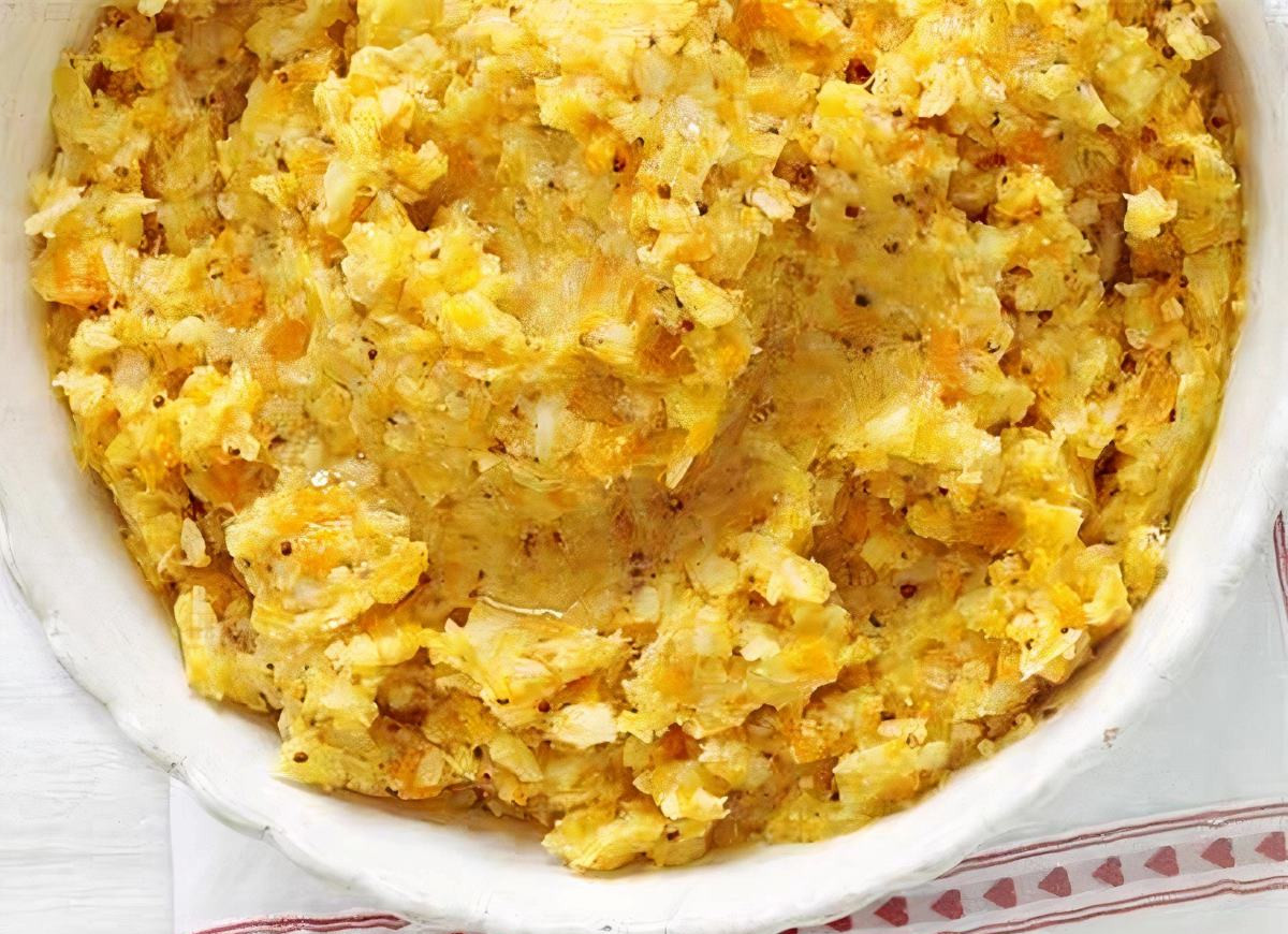 Puree z warzyw korzeniowych z musztardą