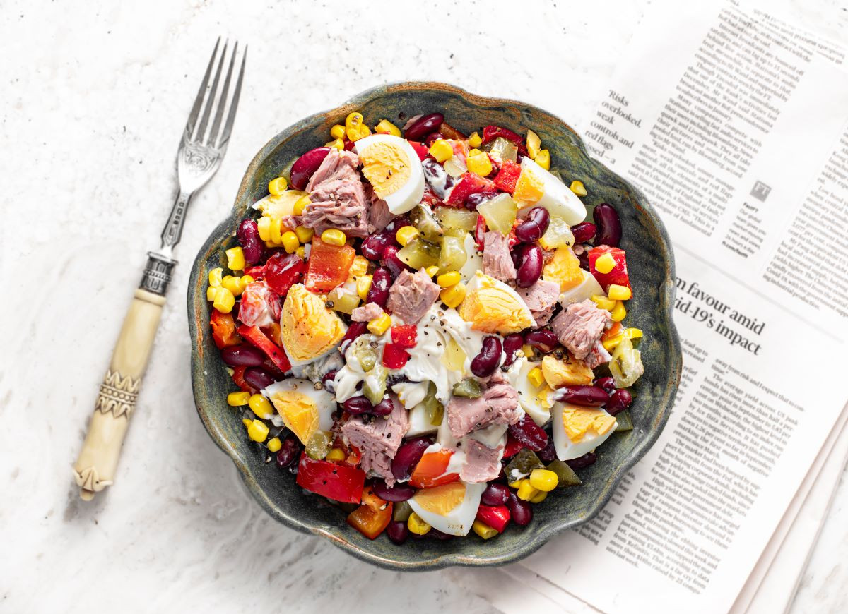 Sałatka z tuńczykiem