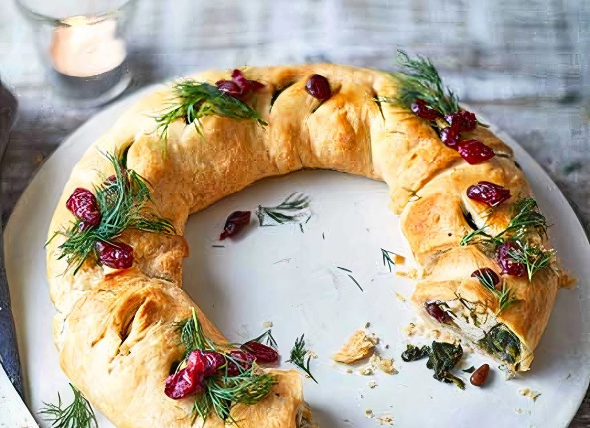 Wegańskie ciasto ze szpinakiem