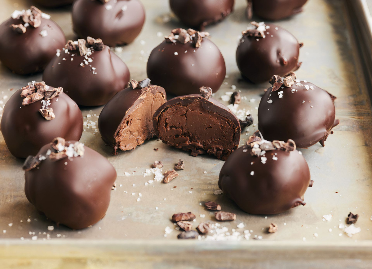 Wegańskie czekoladki