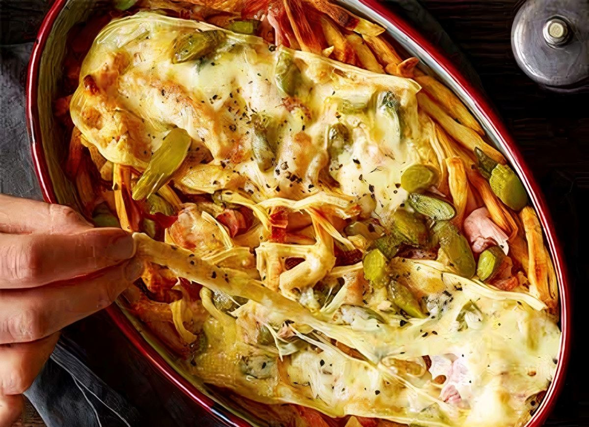 Alpejskie frytki z serem