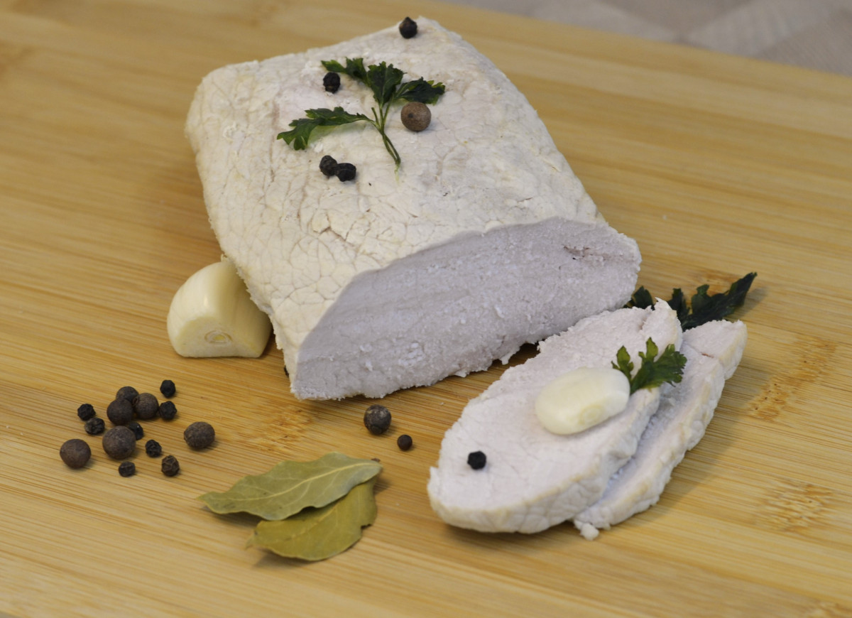 Schab gotowany w mleku