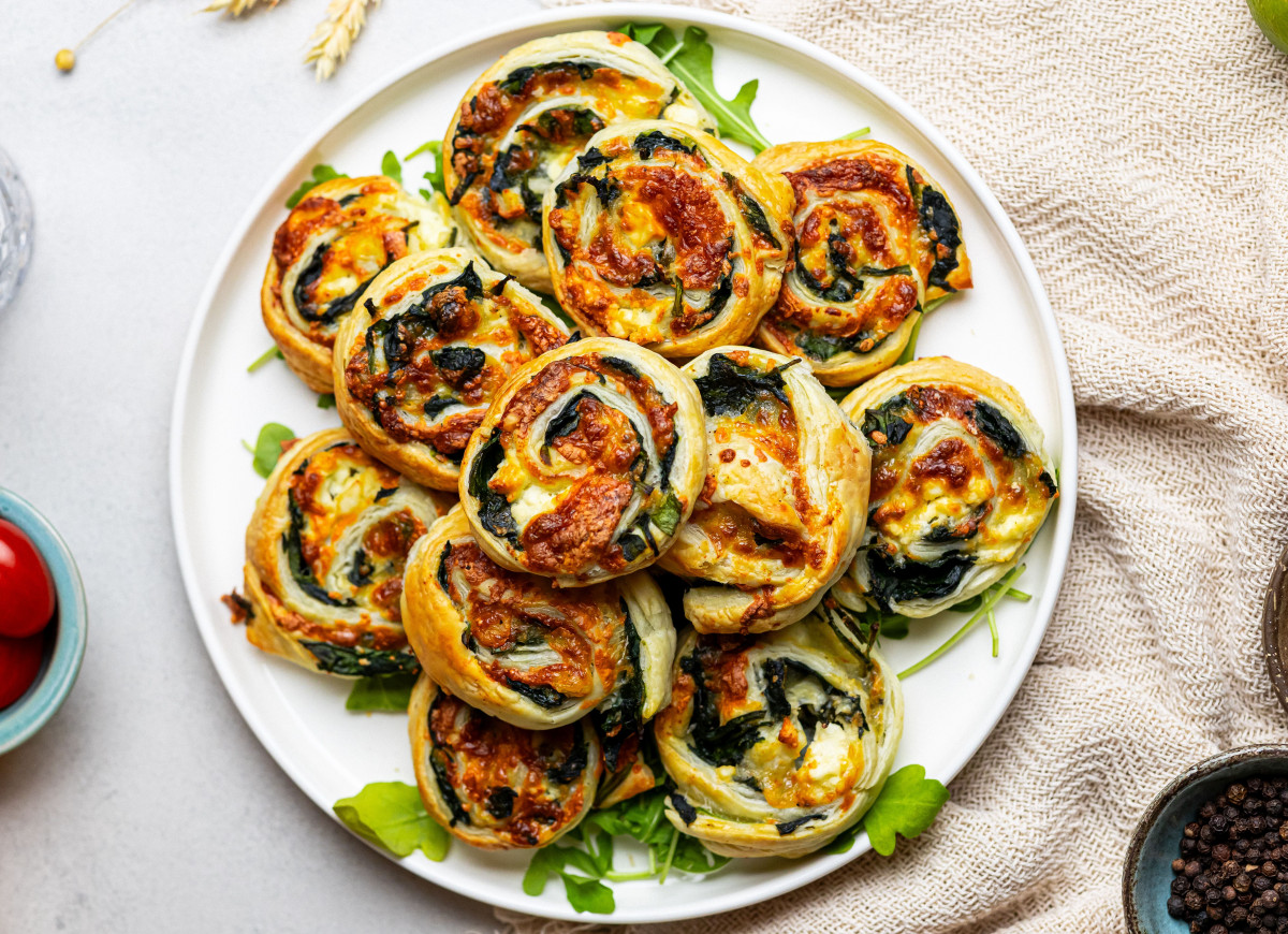 Ślimaczki z ciasta franuskiego