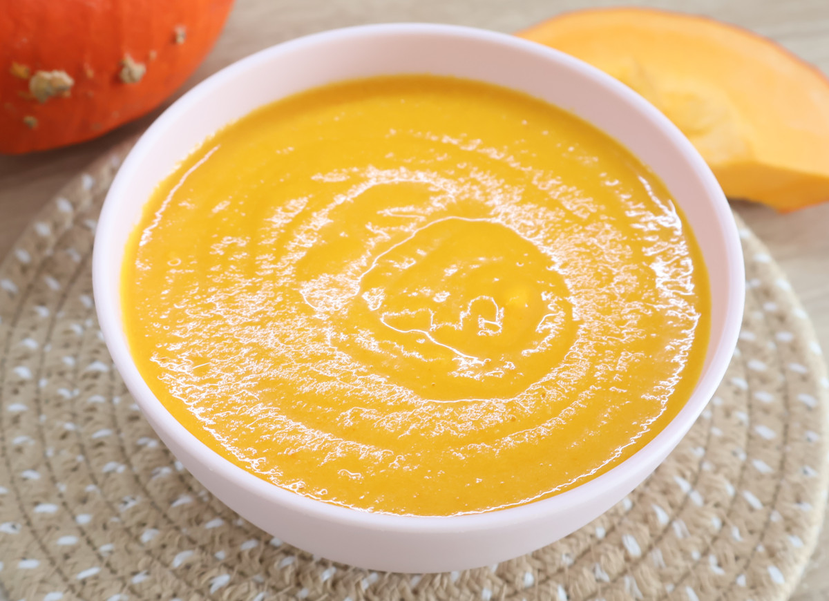 Zupa dyniowa dla niemowlaka