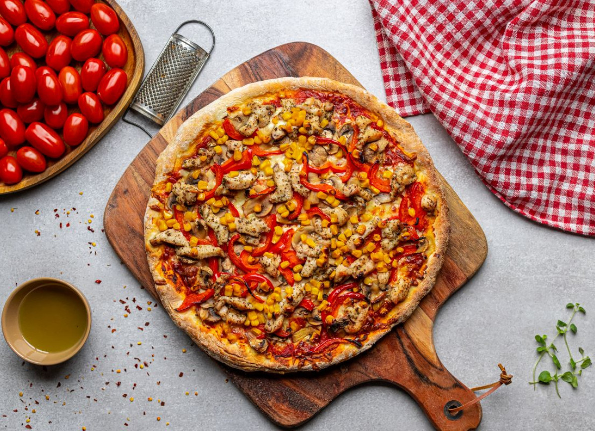 Pizza z kurczakiem