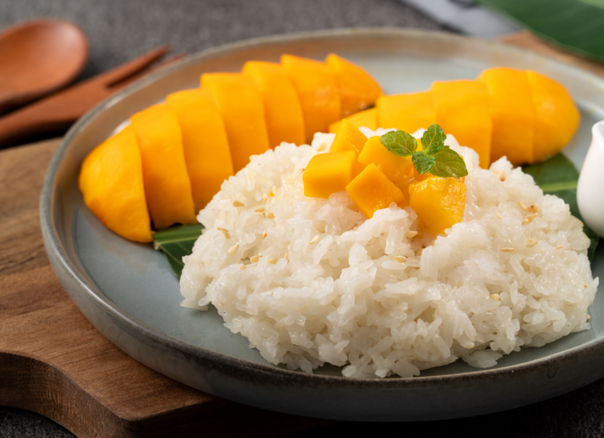 Mango on sticky rice