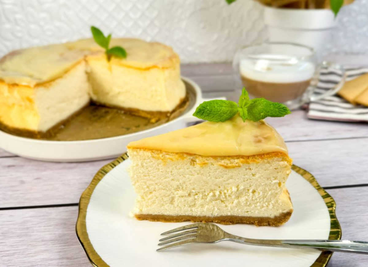 sernik z białą czekoladą