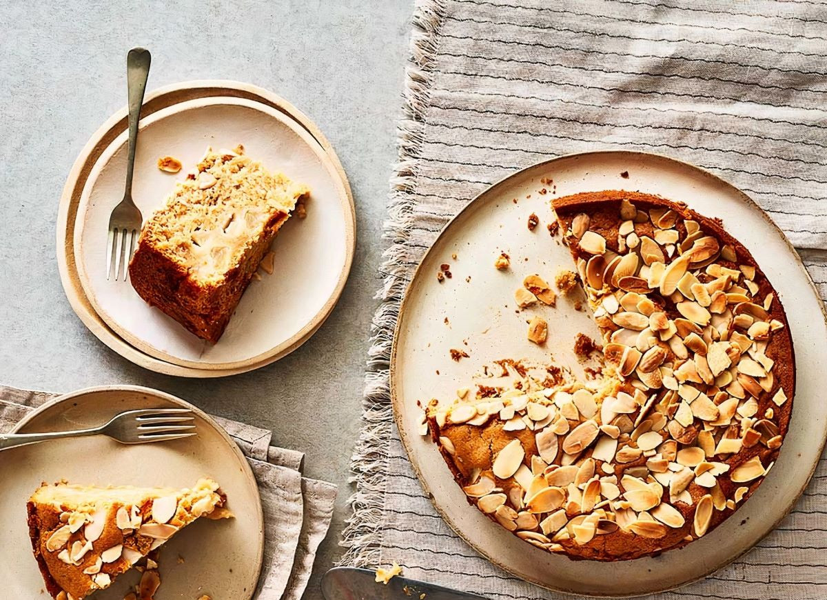 wegańskie ciasto z jabłkami