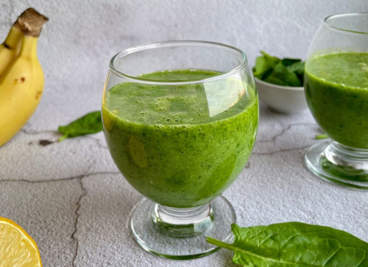 Koktajl ze szpinakiem