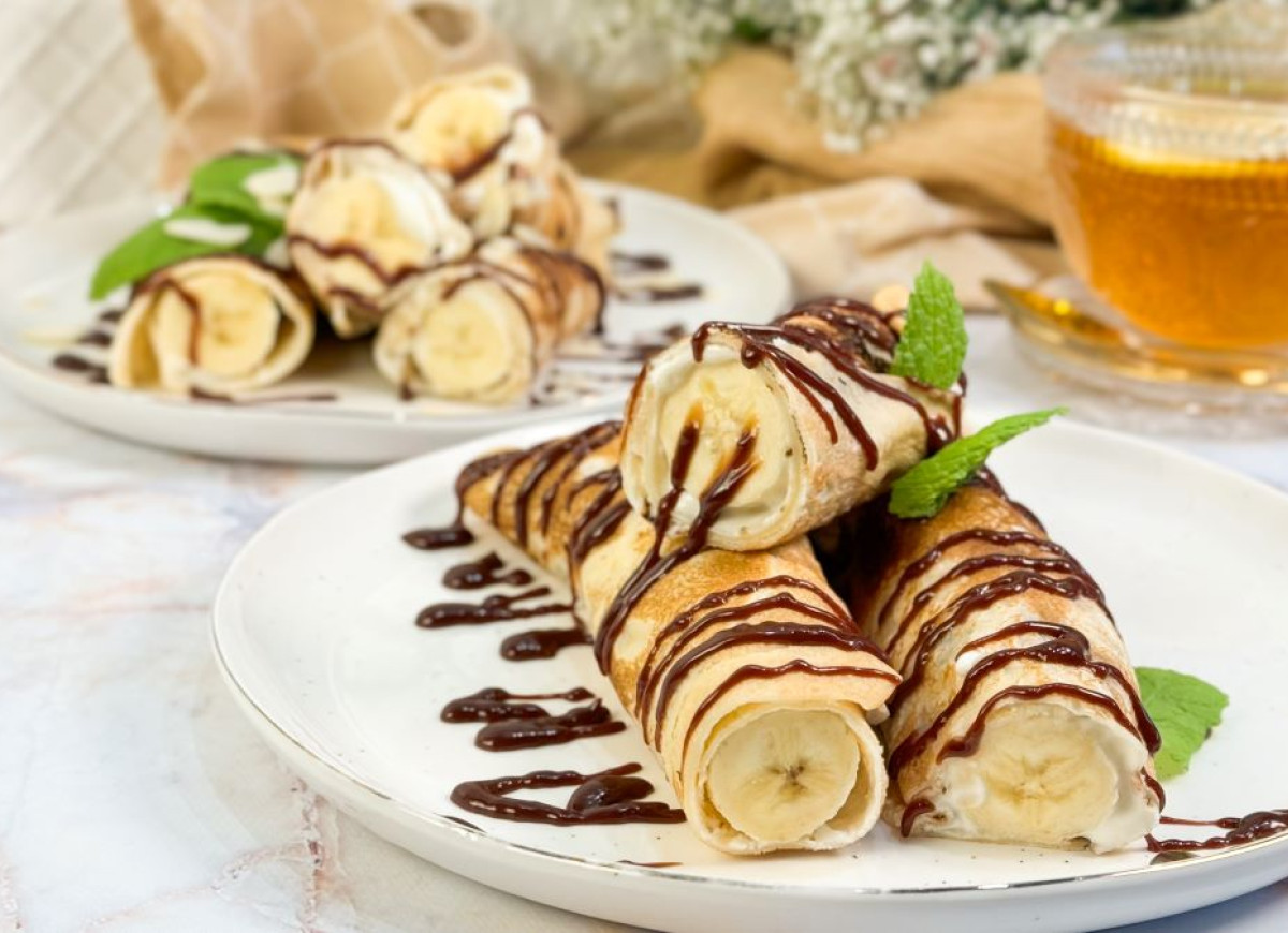 naleśniki z bananami