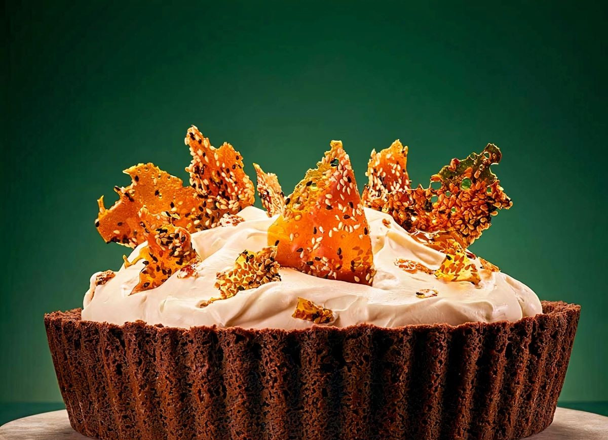 Mississippi mud pie z tahini