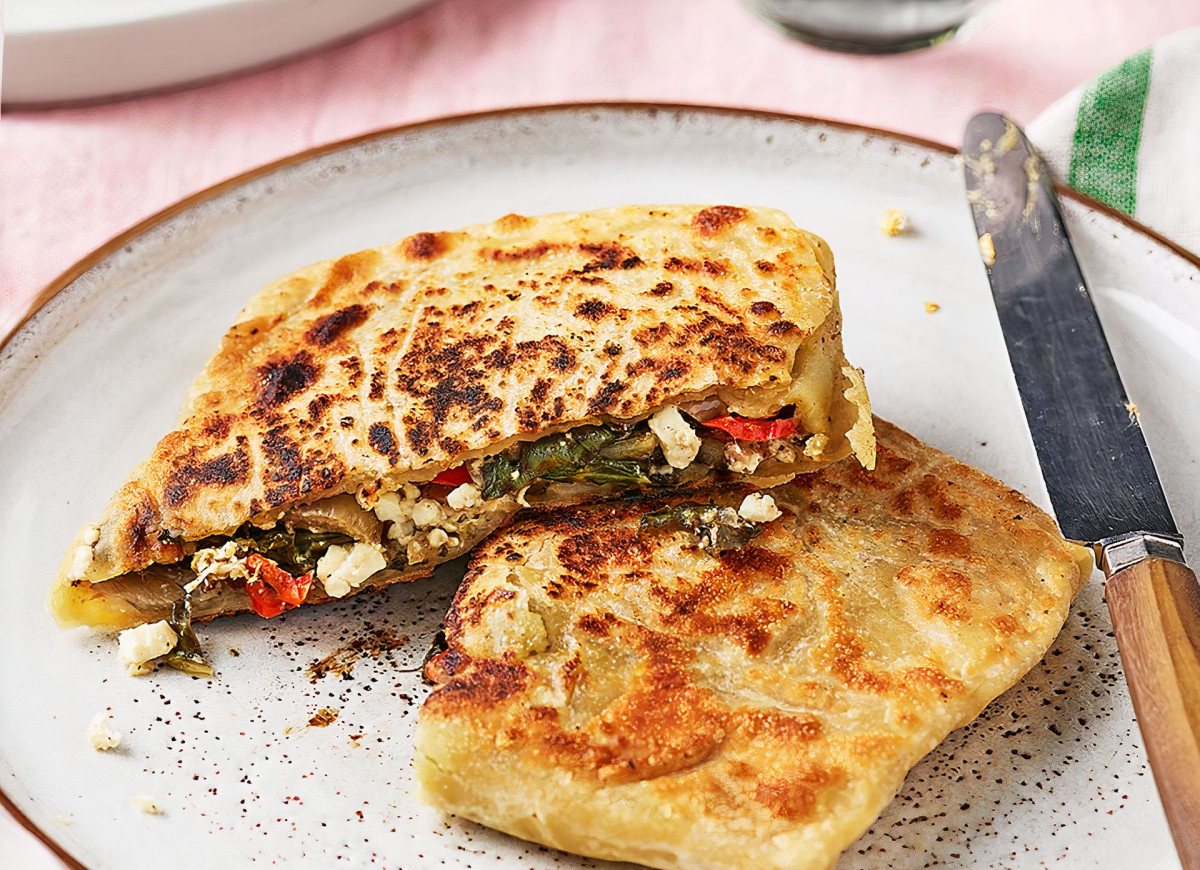 Gözleme – tureckie placki z botwinką