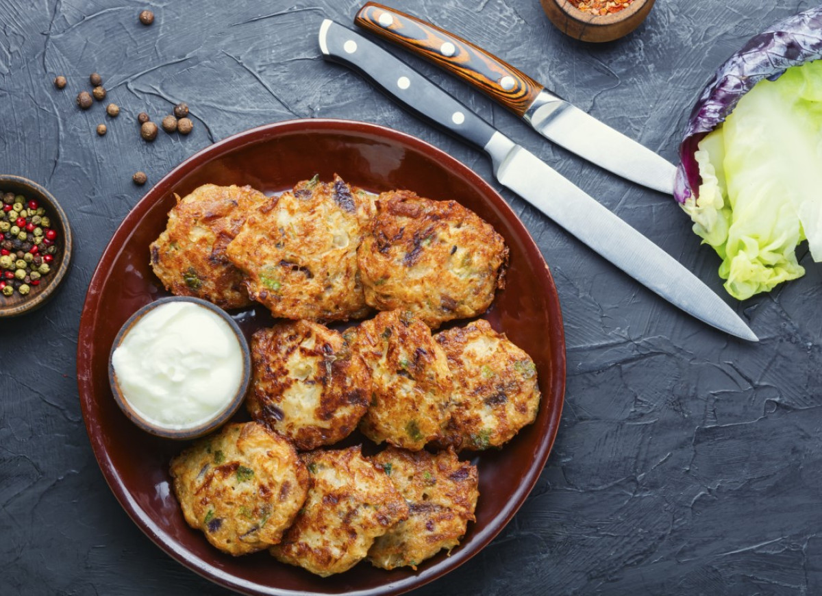 Kotlety z białej kapusty