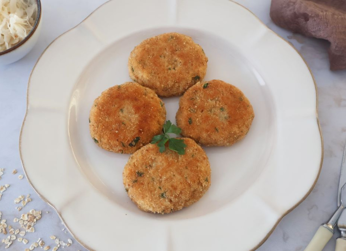 kotlety z płatków owsianych