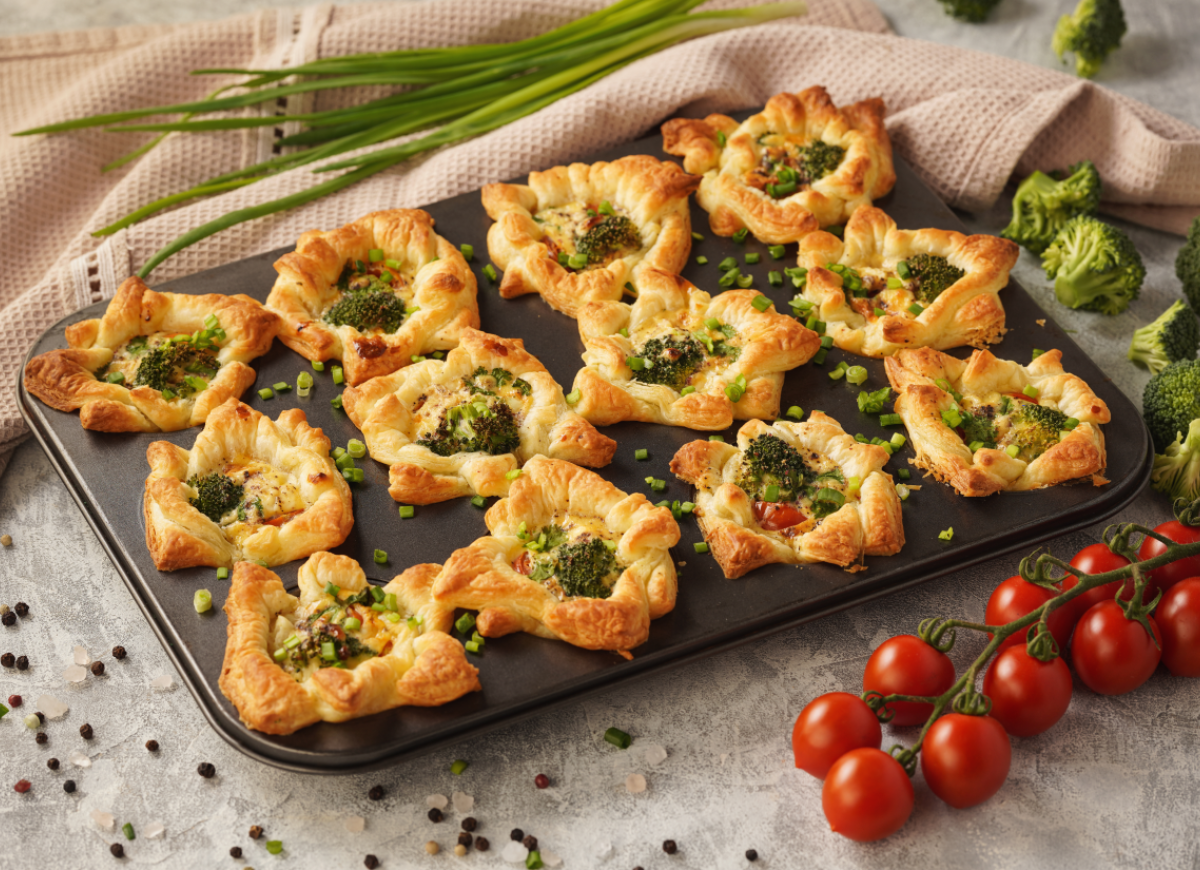 Muffiny z ciasta francuskiego