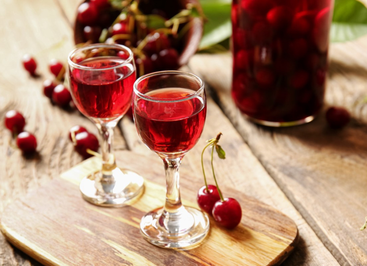 Wino z czereśni