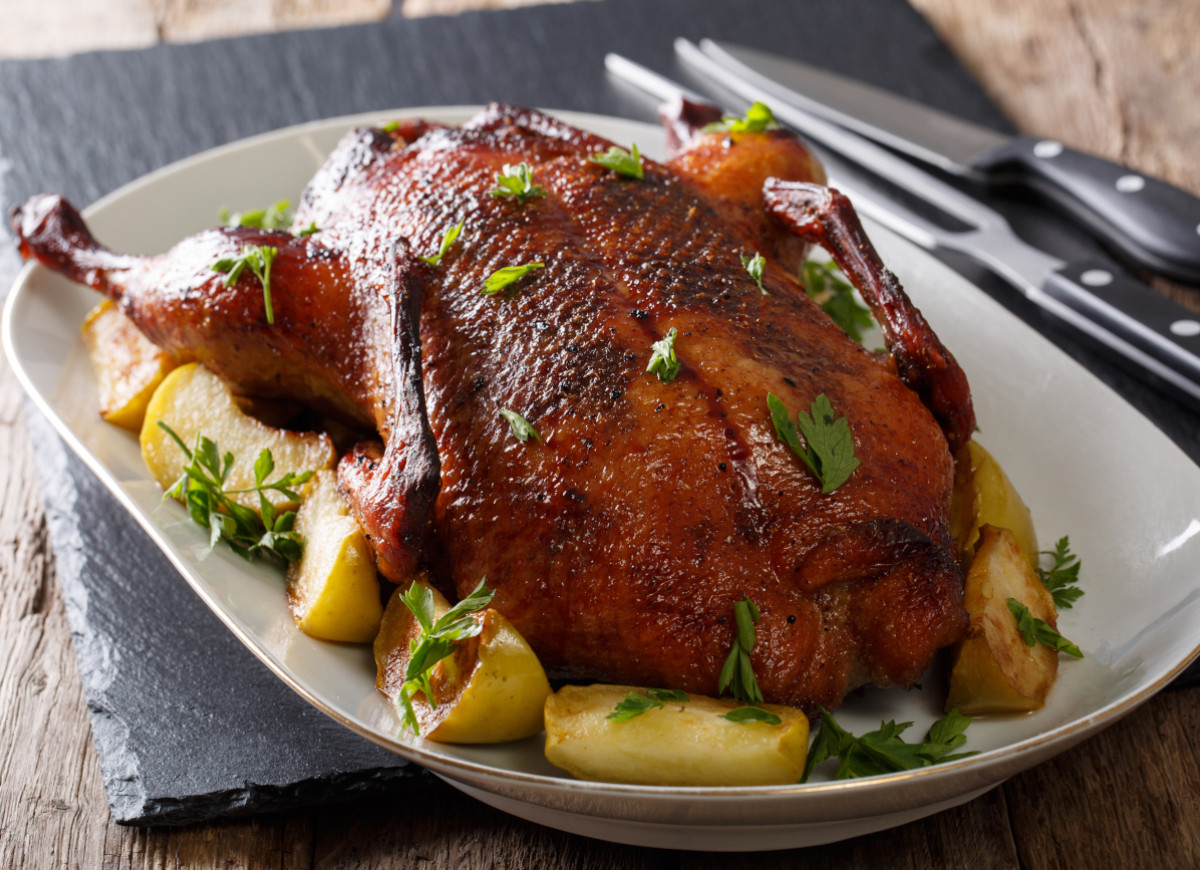 Gęś faszerowana po polsku