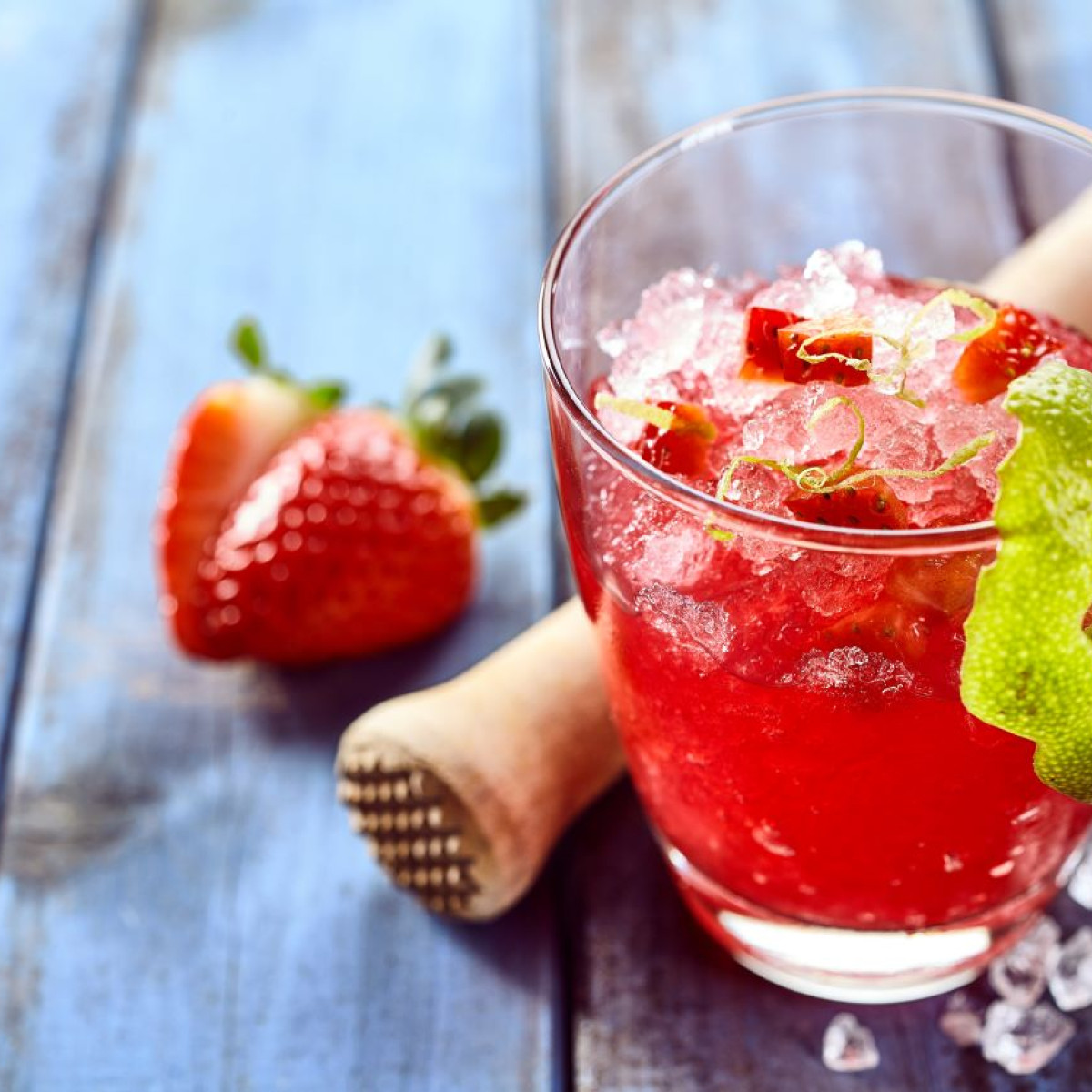 Slushy – napój z owoców i kruszonego lodu